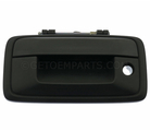 23448679 - : Black Pickup Box Tailgate Latch Handle for Chevrolet: Silverado 1500, Silverado 2500 HD, Silverado 3500 HD | GMC: Sierra 1500, Sierra 2500 HD, Sierra 3500 HD Image