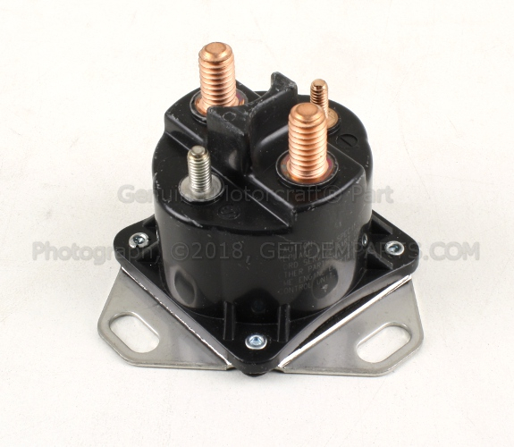 E8TZ11450B - Electrical: Starter Solenoid for Ford: Bronco, E-250 Econoline Club Wagon, E-350 Econoline, E-350 Econoline Club Wagon, F-150, F-250, F-350, F-Super Duty, LTD | Lincoln: Mark VII, Town Car | Mercury: Grand Marquis, Marquis Image