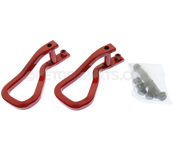 84280203 - Towing: Front Recovery Hooks - Red for GMC: Sierra 1500, Sierra 1500 Limited Image