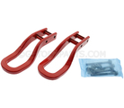84513877 - : Front Recovery Hooks - Red for Chevrolet: Silverado 2500 HD, Silverado 3500 HD Image