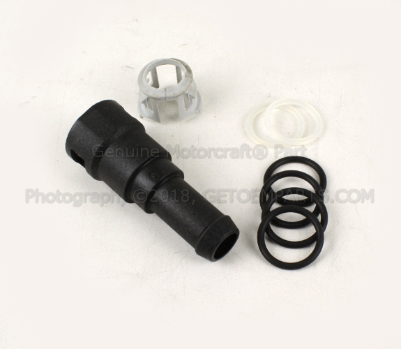 XC2Z18B402AA - Cooling System: Heater Hose Connector for Ford Image