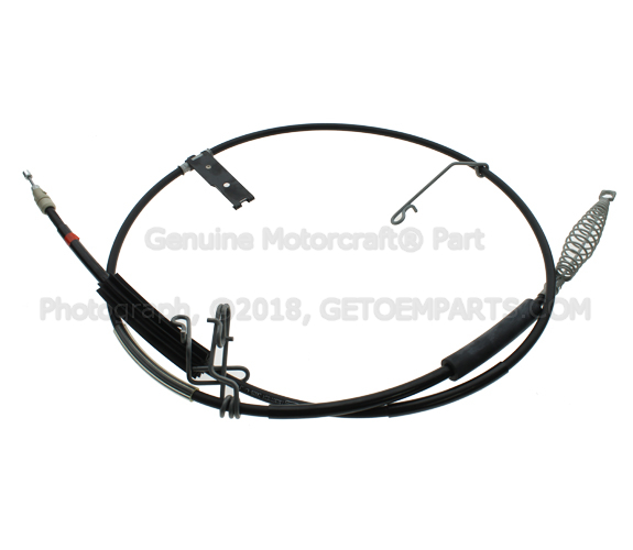 7C3Z2A635AC - : Rear Cable - Passenger Side (RH) for Ford: F-250 Super Duty, F-350 Super Duty, F-450 Super Duty Image
