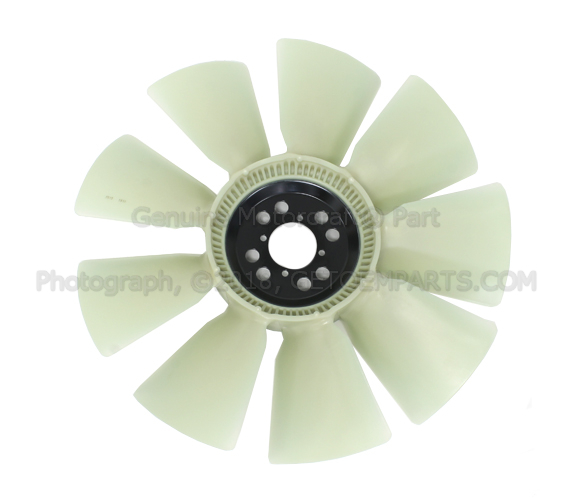 F81Z8600MA - : Fan Blade for Ford: E-350 Club Wagon, E-350 Econoline, E-350 Econoline Club Wagon, E-350 Super Duty, E-450 Econoline Super Duty, E-450 Super Duty, E-550 Econoline Super Duty, E-550 Super Duty, Econoline Super Duty, Excursion, F-250 Super Duty, F-350 Super Duty, F-450 Super Duty, F-550 Super Duty Image