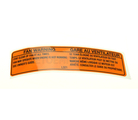 L32115031B - Body: Caution Label for Mazda Image