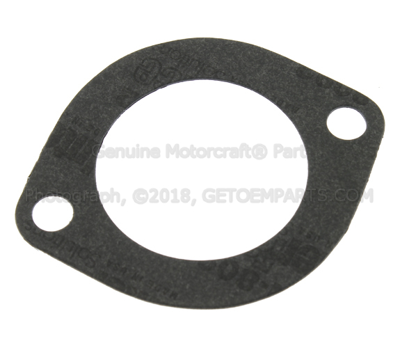 C8SZ8255A - Cooling System: Thermostat Gasket for Ford: E-250 Econoline Club Wagon, E-350 Econoline, E-350 Econoline Club Wagon, Econoline Super Duty, F-250, F-250 HD, F-350, F-Super Duty Image