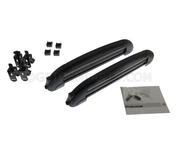 31650225 - Hauling: Ski &amp; Snowboard Rack, Metal for Volvo: C30, S60, S80, S90, V50, V60, V70, V90 Cross Country, XC40, XC60, XC70, XC90 Image