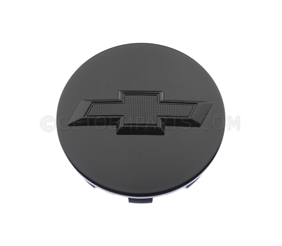 19333202 - Wheels: Wheel Center Cap (QTY 1), Gloss Black w\\/Bowtie for GM Image