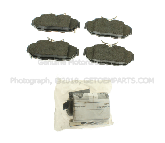 DR3Z2200C - Brakes: Brake Pads for Ford Image
