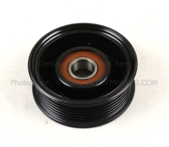 YW7Z8678AA - Cooling System: Idler Pulley for Ford Image