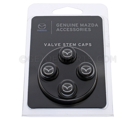 C9N2V3820 - Wheels: Valve Stem Caps, Black for Mazda Image