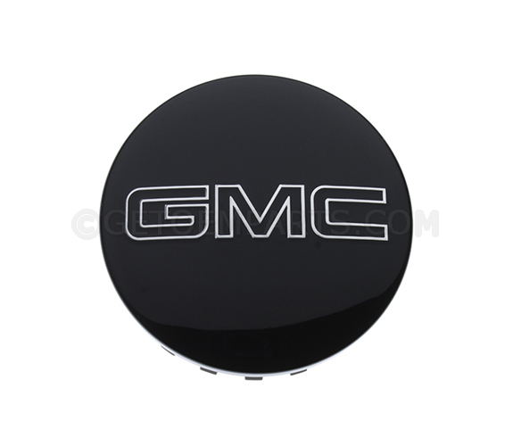 84388431 - Wheels: Wheel Center Caps, Black W\\/Black Gmc for GMC: Acadia, Canyon, Sierra 1500, Sierra 1500 Limited, Sierra 2500 HD, Sierra 3500 HD, Terrain, Yukon, Yukon XL Image