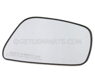 96365EA00A - Body: Mirror Glass for Nissan Image