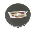 19329847 - : Wheel Center Caps, Black w\\/Color Crest for Cadillac: ATS, CTS, ELR, XT4 Image
