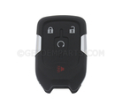 13584513 - : 4 Button Keyless Entry Remote Key Fob for GMC: Acadia, Sierra 2500 HD, Sierra 3500 HD, Terrain Image