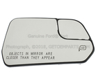 FR3Z17K707S - Body: Mirror Glass for Ford Image
