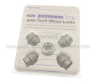 FL1Z1A043A - Wheels: Wheel Locks - Zinc-Plated For Hidden Lugs for Ford Image