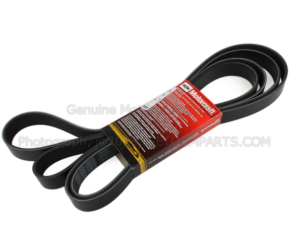 CC3Z8620A - : Serpentine Belt for Ford: F-250 Super Duty, F-350 Super Duty, F-450 Super Duty, F-550 Super Duty Image