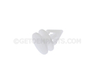 11602522 - Body: Applique Clip for Chevrolet: Silverado 1500, Silverado 1500 LTD, Silverado 2500 HD, Silverado 3500 HD | GMC: Sierra 1500, Sierra 1500 Limited, Sierra 2500 HD, Sierra 3500 HD Image