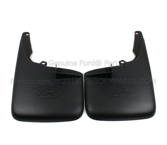 BC3Z16A550FA - Exterior: Splash Guards, Without Wheel Lip Moldings for Ford Image