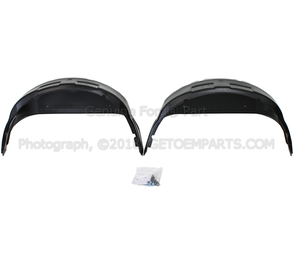 LC3Z9927886A - Wheels: Wheel-Well Liners - Rear Set for Ford Image