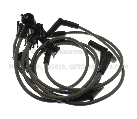F6PZ12259A - Ignition: Spark Plug Wire Set for Ford Image
