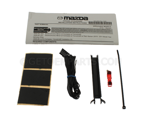 8CL33A - Interior: Mirror Installation Kit, Installation Kit for Mazda Image