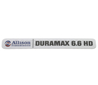 22898332 - : Hood Side Allison Transmission Duramax Emblem for GM Image