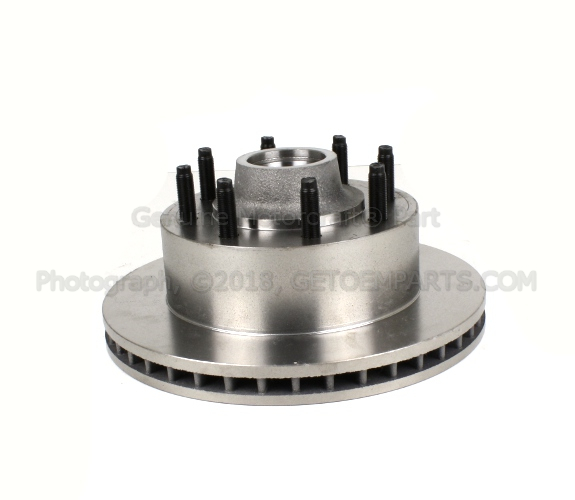 YC2Z1V102AA - Brakes: Hub &amp; Rotor for Ford: E-250 Econoline, E-350 Econoline, E-350 Econoline Club Wagon Image