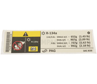 68160964AA - : Air Conditioning System Label for Fiat Image