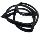 BP4K72760C - : Surround Weather-Strip - Passenger Side (RH) for Mazda Image