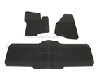 DC3Z2613300A - Interior: All-Weather Vinyl Floor Mats - Black Crew Cab for Ford Image