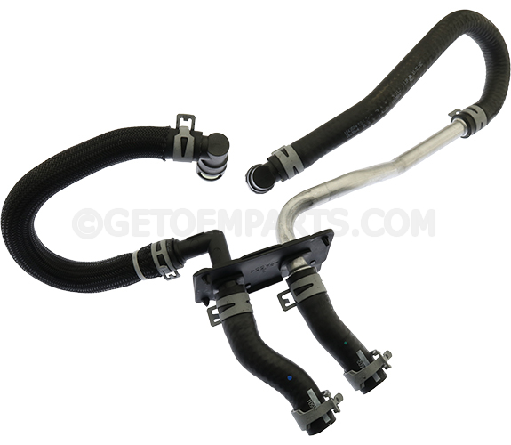 55038032ak - Mopar Heater Supply And Return Hose And Tube