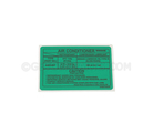27090EA010 - Body: AC Label for Nissan Image