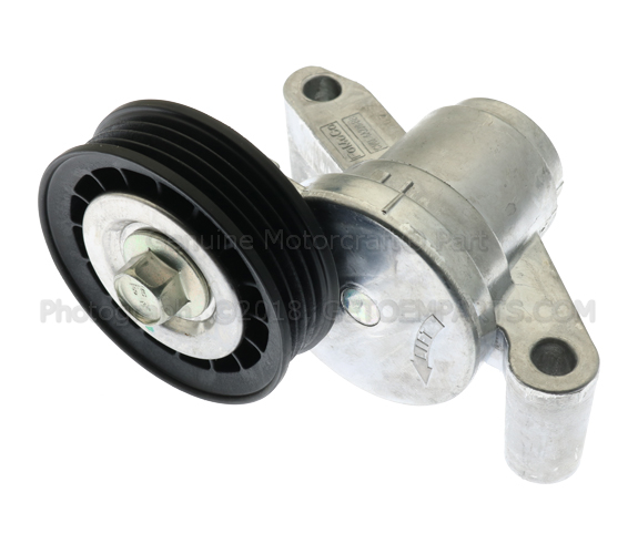 BT114 - Maintenance &amp; Lubrication: Motorcraft Accessory Drive Belt Tensioner Assembly for Ford Image