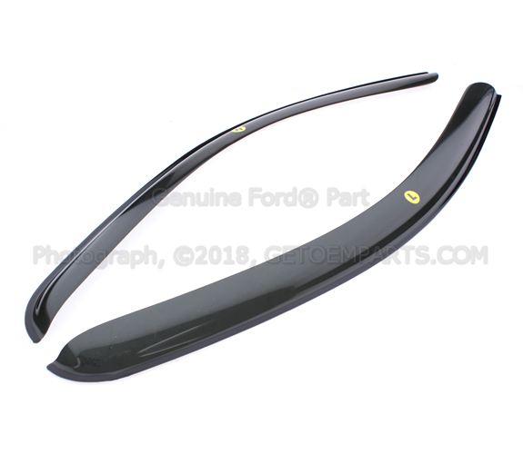 VGK4Z18246A - Exterior: Side Window Deflectors - Low Roof for Ford: Transit-150, Transit-250, Transit-350, Transit-350 HD Image