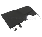 20830028 - : Jet Black Rearview Mirror Passenger Side Mount Plate Cover for GM Image