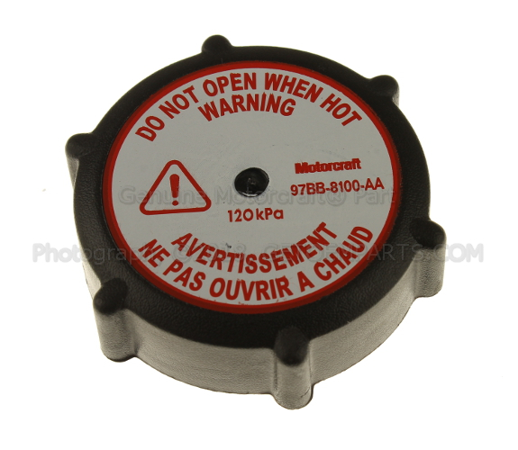 F8RZ8100AA - Cooling System: Reservoir Cap for Ford Image