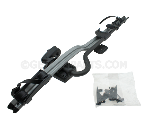 31664408 - Hauling: Bicycle Holder - Frame Mounted - Aluminum for Volvo: C30, EC40, EX30, EX40, EX90, S40, S60, S80, S90, V50, V60, V70, V90, V90 Cross Country, XC40, XC60, XC70, XC90 Image