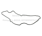 3F1Z6584AA - Engine: Engine Valve Cover Gasket for Ford Image