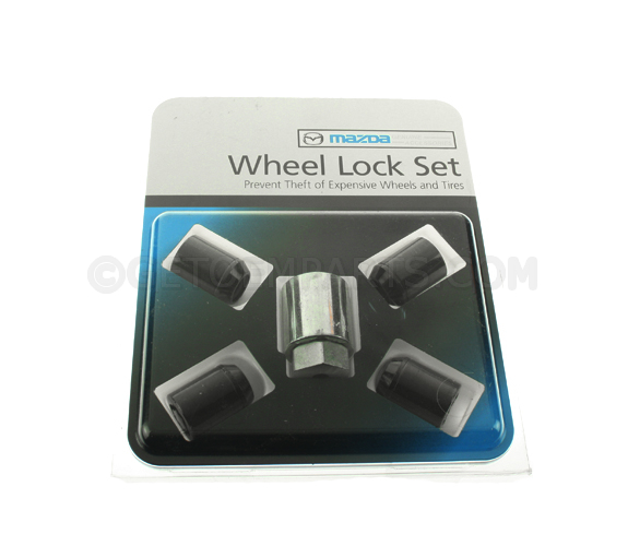 C9N2V9740A - : Alloy Wheels Locks - Black 2-Hex for Mazda Image
