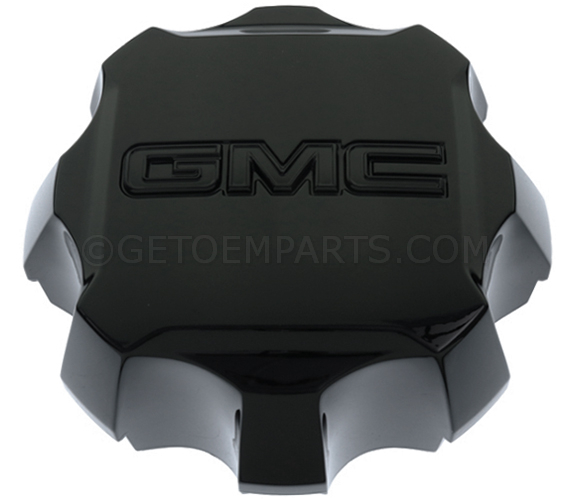 84465268 - Wheels: Wheel Center Caps, Gloss Black W\\/Gmc Logo for GMC: Sierra 2500 HD, Sierra 3500 HD Image