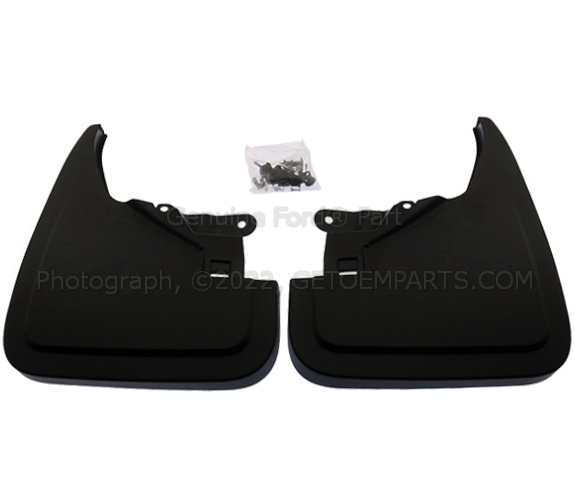 M2DZ16A550AA - Exterior: Splash Guards - Front Pair - Molded for Ford Image
