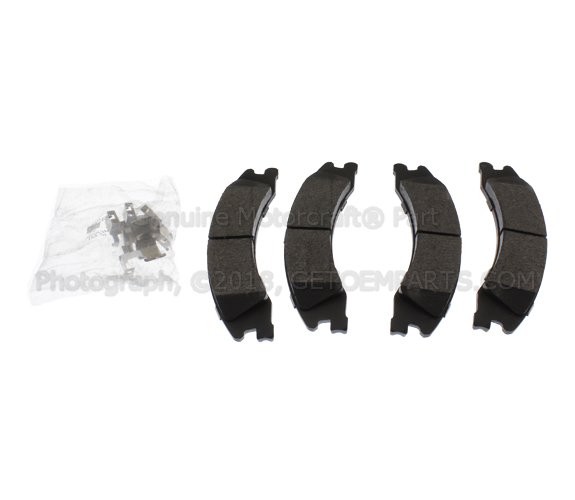 8C2Z2V200D - Brakes: Rear Pads for Ford Image