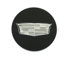 19329257 - : Wheel Center Caps, Black w\\/Chrome Crest for GM Image