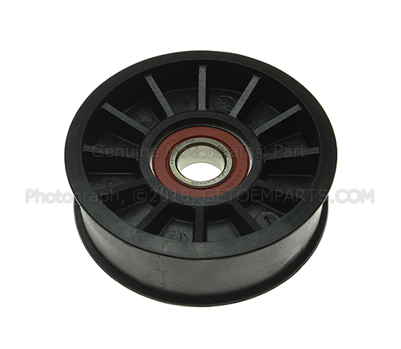 E8TZ8678E - Maintenance &amp; Lubrication: Serpentine Idler Pulley for Ford: Bronco, E-150 Econoline, E-150 Econoline Club Wagon, E-250 Econoline, E-250 Econoline Club Wagon, E-350 Econoline, E-350 Econoline Club Wagon, Econoline Super Duty, F-150, F-250, F-250 HD, F-350, F-Super Duty Image