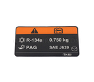 TK4861439 - : A/C System Information Label for Mazda Image