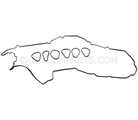 89017729 - Engine: Valve Cover Gasket for GM Image