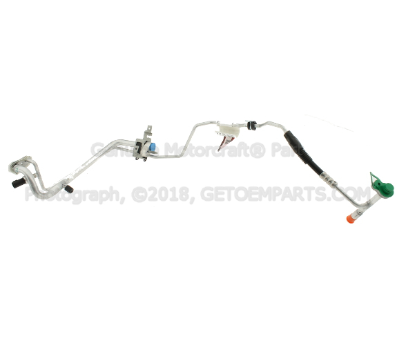 AV6Z19A834W - HVAC: Front Press Hose for Ford Image
