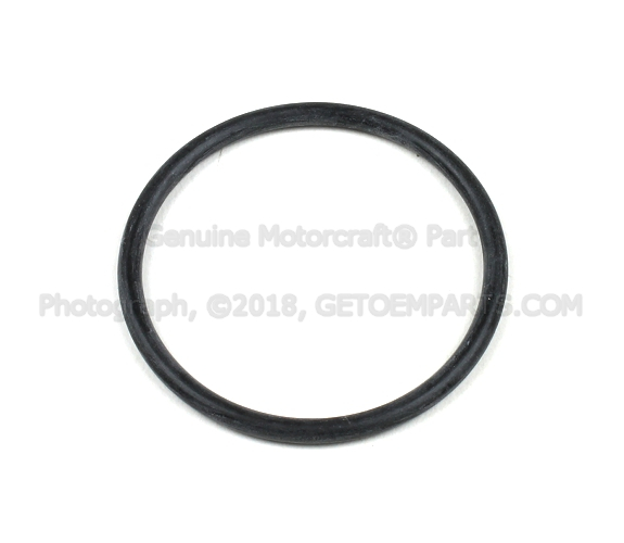 F1VY8255A - Cooling System: Thermostat Gasket for Ford: Contour, Crown Victoria, E-150, E-150 Club Wagon, E-150 Econoline, E-150 Econoline Club Wagon, E-250, E-250 Econoline, E-350 Club Wagon, E-350 Econoline, E-350 Econoline Club Wagon, E-350 Super Duty, E-450 Econoline Super Duty, E-450 Super Duty, E-550 Econoline Super Duty, E-550 Super Duty, Econoline Super Duty, Edge, Escape, Excursion, Expedition, Explorer, Explorer Sport Trac, F-150, F-150 Heritage, F-250, F-250 Super Duty, F-350 Super Duty, F-450 Super Duty, F-550 Super Duty, Five Hundred, Flex, Freestyle, Fusion, GT, Maverick, Mustang, Police Interceptor Sedan, Police Interceptor Utility, Taurus, Taurus X, Thunderbird | Lincoln: Aviator, Blackwood, Continental, Corsair, LS, Mark LT, Mark VIII, MKS, MKT, MKX, MKZ, Nautilus, Navigator, Town Car, Zephyr | Mercury: Cougar, Grand Marquis, Marauder, Mariner, Milan, Montego, Mountaineer, Mystique, Sable Image