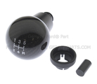 FM5Z7213A - : Shift Knob - Black - Carbon Fiber - 5-Speed for Ford: Fiesta, Focus Image